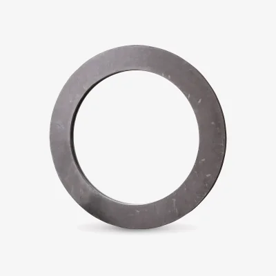 John Lewis Concrete-Effect Round Frame Wall Mirror, 91cm, Grey