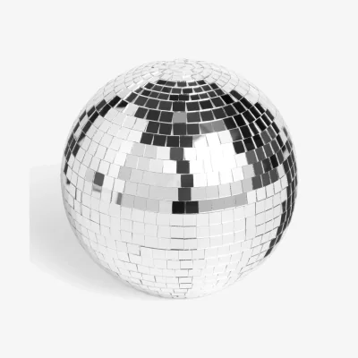 John Lewis John Lewis Beyond Christmas Mirror Ball Decoration, Small