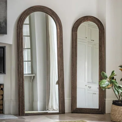 Knees Beaufort Mirror - Charcoal