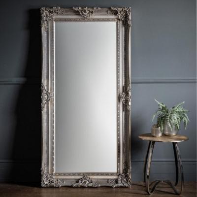 Knees Valois Leaner Mirror - Silver
