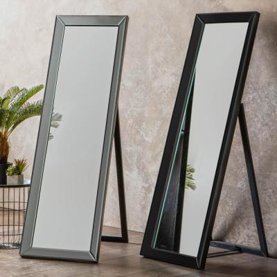 Knees Luna Extra Large Rectangle Cheval Mirror - Black
