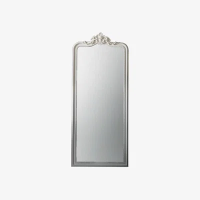 Knees Cagney Extra Large Rectangle Leaner Mirror - White