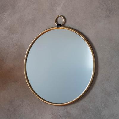Knees Bayswater Medium Round Wall Mirror - Gold