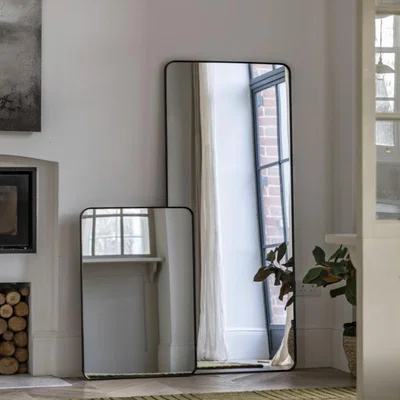 Knees Holworth Rectangle Mirror - Black