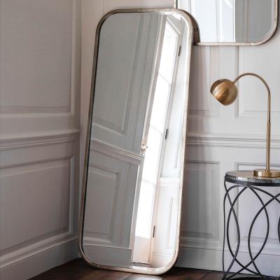 Knees Logan Extra Large Rounded Rectangle Leaner Mirror - Champagne