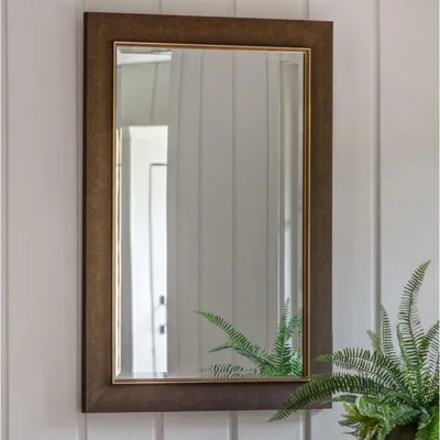 Knees Richmond Rectangle Mirror - Bronze
