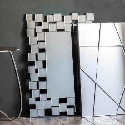 Knees Dawes Medium Rectangle Wall Mirror - Silver