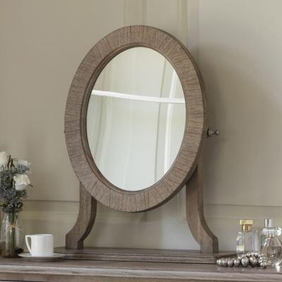 Knees Mustique 	Mindy Ash Dressing Table Mirror - Brown