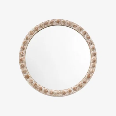 Knees Millbrook Round Mirror - Natural