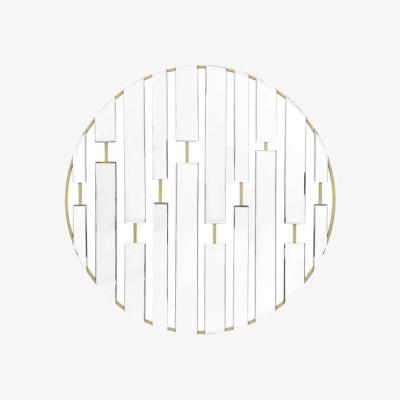 Knees Chertsey Round Mirror - Silver