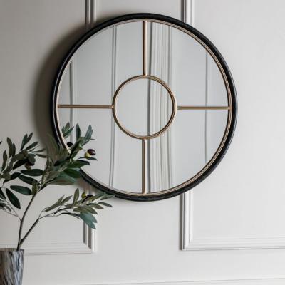 Knees Rocca Round Mirror - Gold