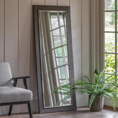 Knees Richmond Leaner Mirror - Pewter