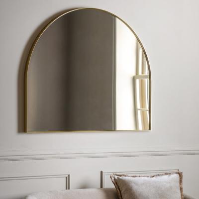 Knees Holworth Overmantle Mirror - Gold