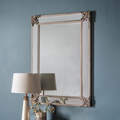 Knees Wilson Large Rectangle Wall Mirror - Champagne