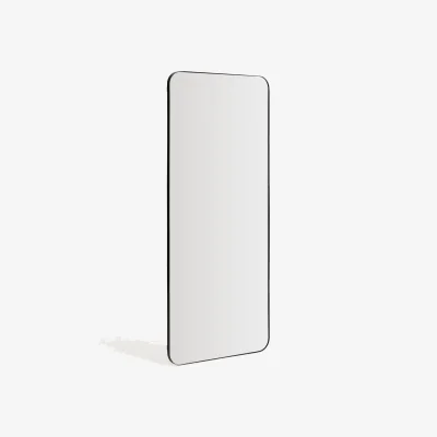 Kave Home Marco black metal mirror 80 x 180cm