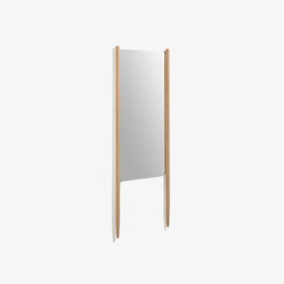 Kave Home Natane birch wood mirror, 54 x 160 cm
