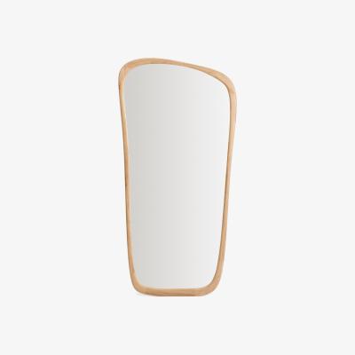 Kave Home Alura teak wood mirror 94.6 x 192.1cm FSC 100%