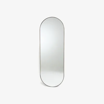 La Redoute Caligone Old Brass Metal Mirror, H150 cm