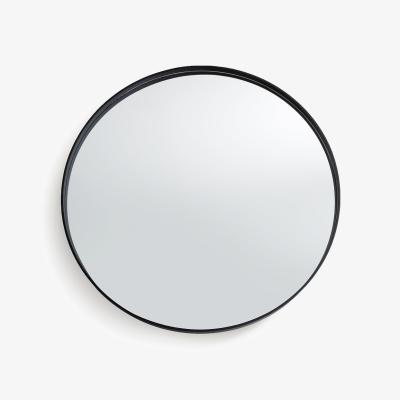 La Redoute Alaria 100cm Diameter Round Black Mirror