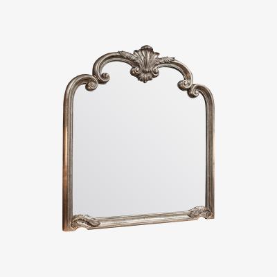 La Redoute 104 x 115cm Silver Over Mantel Mirror