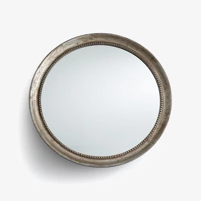 La Redoute Afsan 100cm Solid Mango Wood Round Mirror