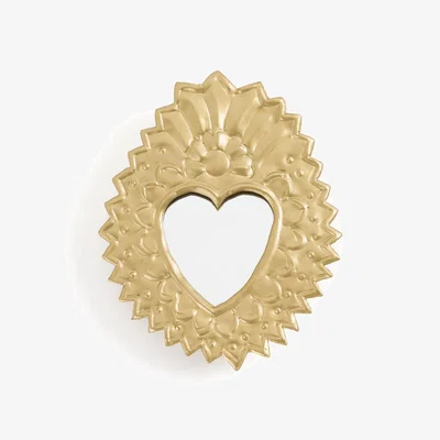 La Redoute Strakaza Ex-Voto Brass Mirror Wall Decoration