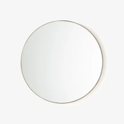 La Redoute Iodus 60cm Diameter Round Metal Mirror