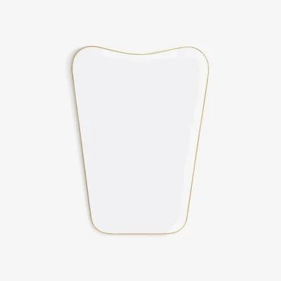 La Redoute Uyova 50 X70cm Brass Mirror