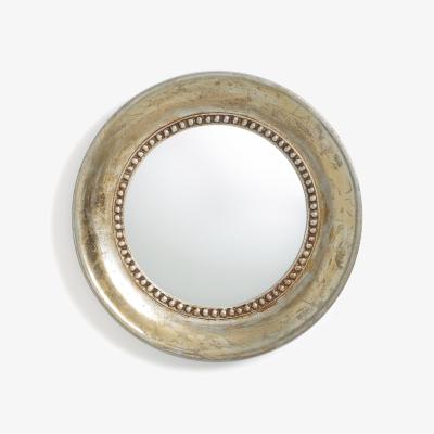La Redoute Afsan 45cm Diameter Round Mango Wood Mirror
