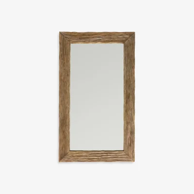 La Redoute Ghana Solid Teak Rectangular Mirror