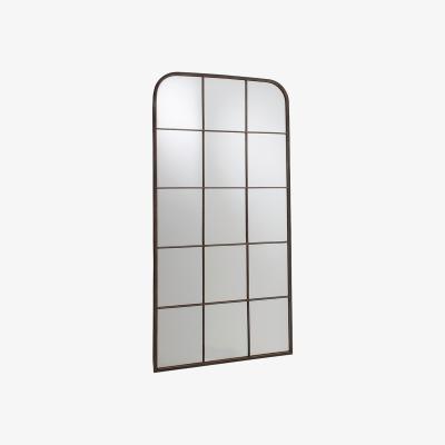 La Redoute 61 x 127cm Window Style Metal Mirror