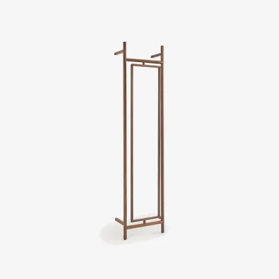 La Redoute Rory Pivoting Mirror For Dressing Room in Walnut and Veneer
