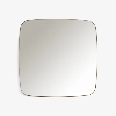 La Redoute Iodus 90 x 90cm Square Metal Mirror