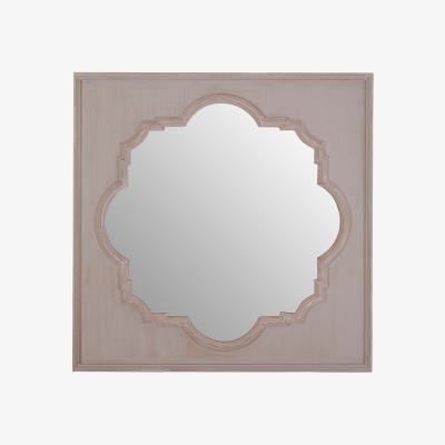 La Redoute 95cm Antique Taupe Framed Wall Mirror