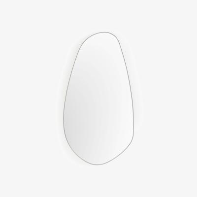 La Redoute Lido Organically Shaped Satin Nickel Mirror