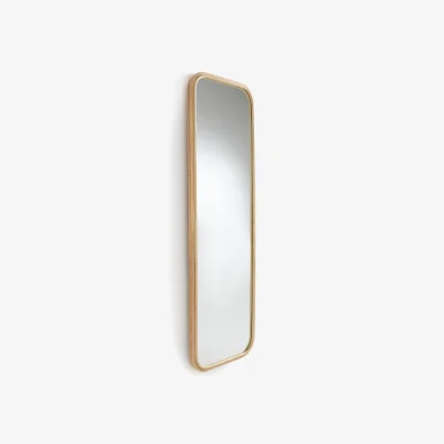 La Redoute Nogu 51 x 160cm Rectangular Rattan Mirror