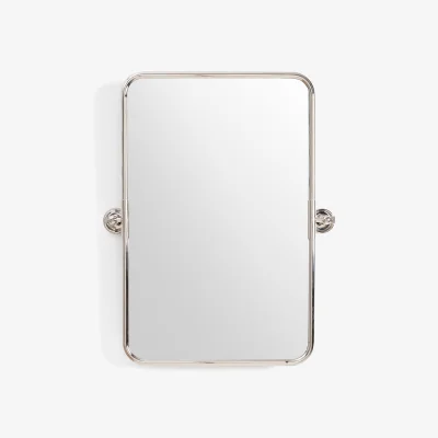 La Redoute Cassandre 75.5cm Tilting Chrome Mirror