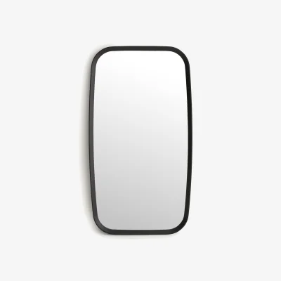 La Redoute Orion Rectangular Mirror in Solid Oak, H110cm