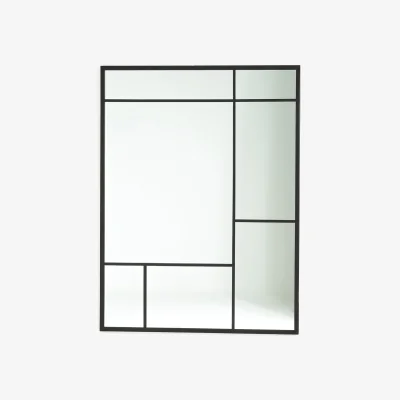 La Redoute Lenaig 120 x 90cm Industrial Style Mirror