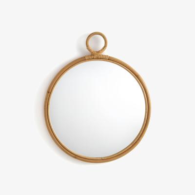 La Redoute Nogu 52cm Diameter Round Rattan Mirror
