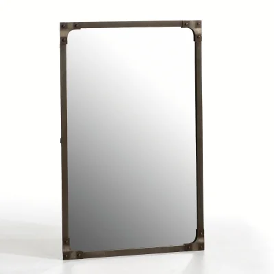 La Redoute Lenaig Industrial Style Iron Mirror 60x90cm
