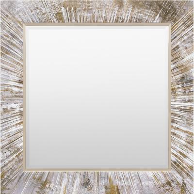 La Redoute 93cm Rochford Gold Square Mirror
