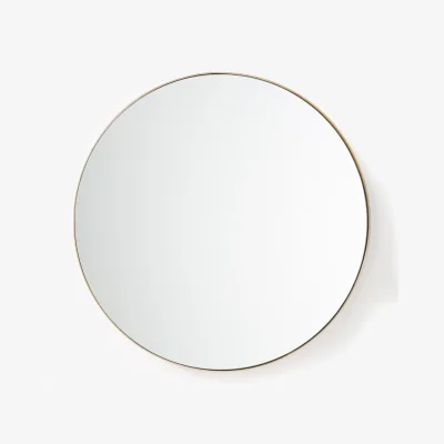 La Redoute Iodus 90cm Diameter Round Metal Mirror