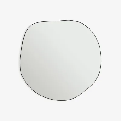 La Redoute Ornica Organic Mirror, Length 80cm, Height 80cm