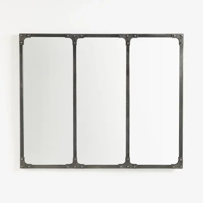 La Redoute Lenaig Industrial Metal Mirror 120x100cm