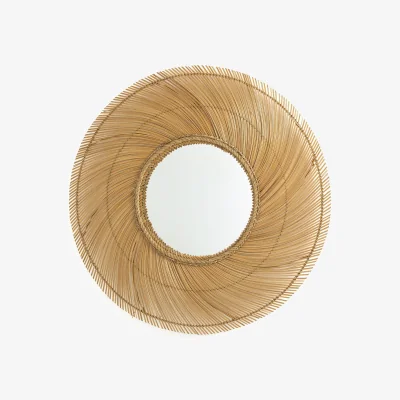 La Redoute Tiara Coconut Wood XXL Mirror