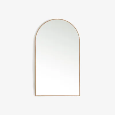 La Redoute Iodus Oak Veneer Mirror, Height 170cm