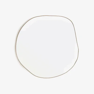 La Redoute Ornica Organic Mirror, Length 58cm, Height 58cm
