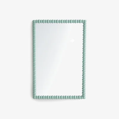 La Redoute Lomia 61.5 x 91.5cm Lacquered Wood Mirror