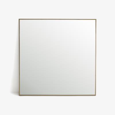 La Redoute Caligone 80cm High Aged Brass Mirror